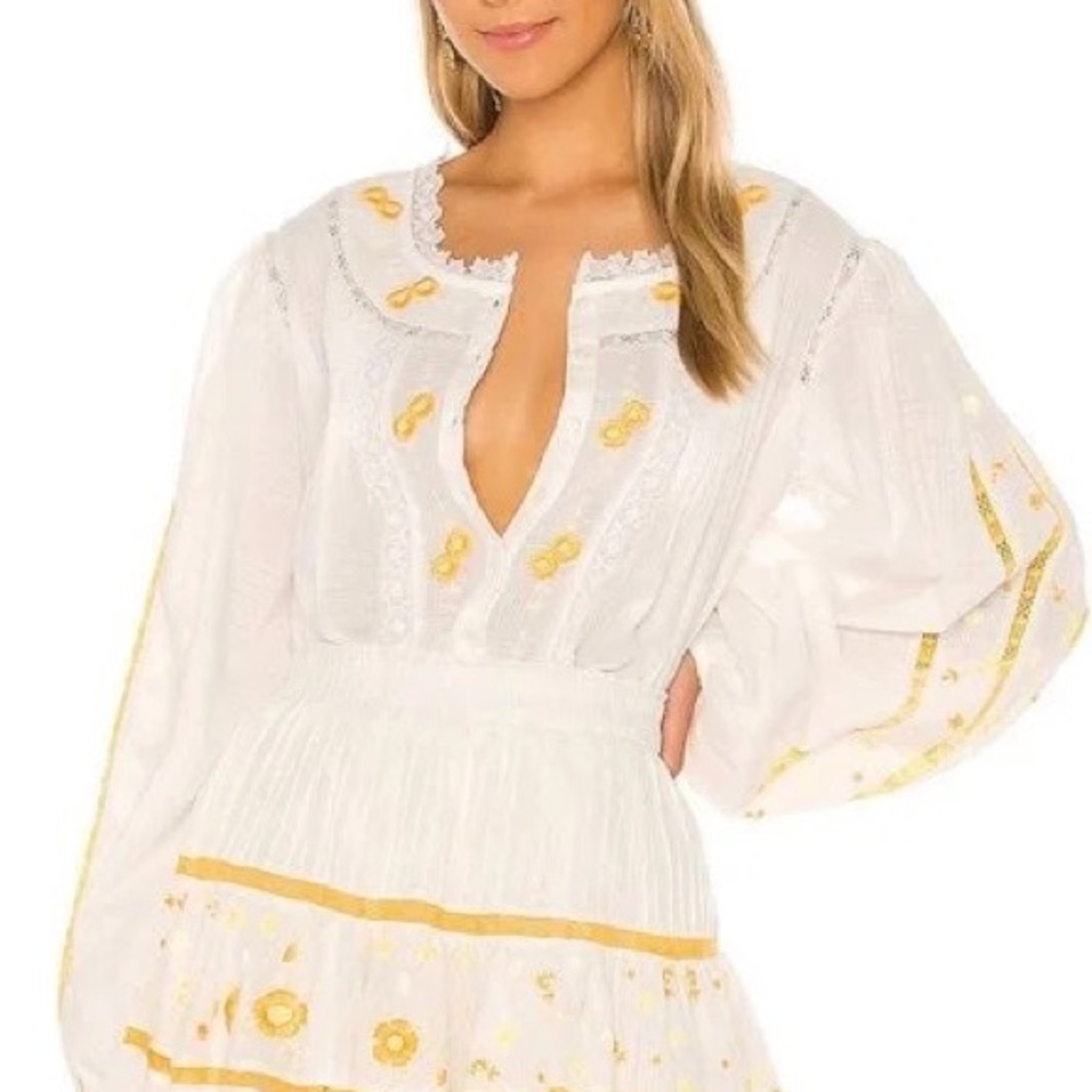 LoveShackFancy Ventura Top